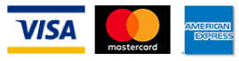 Visa / MasterCard / AmericanExpress